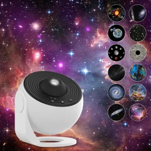 Galaxy Projector Night Light with 360° Rotation