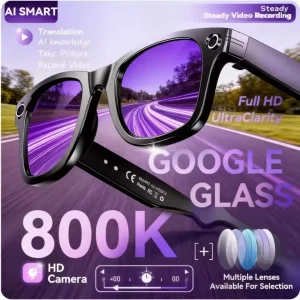 AI Smart Sunglasses with Video & Translation