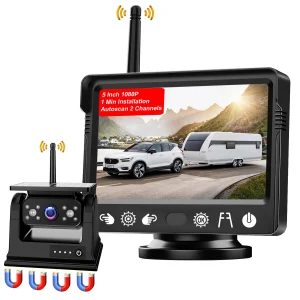 Solar Wireless 1080P HD RV Reversing Camera