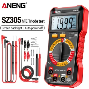 Professional Digital Multimeter for AC/DC Voltage & Current