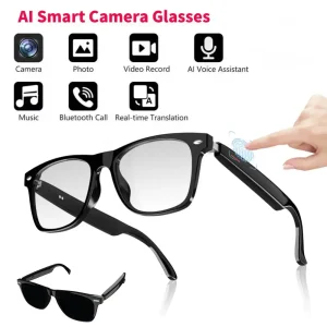 AI Glasses with Camera, Assistant, and Translation